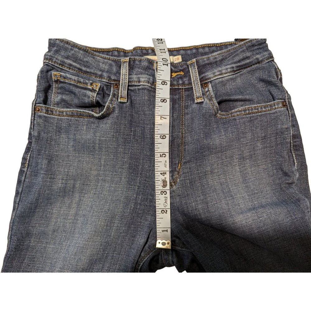 LEVI'S 721 Jeans Women size 28 denim High Rise Skinny - Picture 10 of 11
